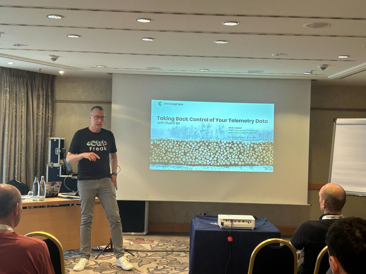 Eric D. Schabell (@schabell.org) (@ericschabell) on Twitter photo Thanks to those that attended my <a href="/devops_con/">DevOpsCon</a> Munich talk, both live in the room and on the livestream. Fun live demoing <a href="/fluentbit/">Fluent Bit</a>, <a href="/PrometheusIO/">PrometheusMonitoring</a>, and <a href="/opentelemetry/">OpenTelemetry</a>. Slides are online at: schabell.org/2024/12/devops… <a href="/chronosphereio/">Chronosphere</a> Thanks to those that attended my <a href="/devops_con/">DevOpsCon</a> Munich talk, both live in the room and on the livestream. Fun live demoing <a href="/fluentbit/">Fluent Bit</a>, <a href="/PrometheusIO/">PrometheusMonitoring</a>, and <a href="/opentelemetry/">OpenTelemetry</a>. Slides are online at: schabell.org/2024/12/devops… <a href="/chronosphereio/">Chronosphere</a>