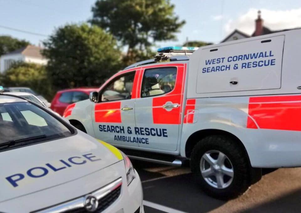 CALL OUT

Truro - 02/12/24

We were requested by <a href="/DC_Police/">Devon & Cornwall Police</a> to assist with the search for a high-risk missing person in the Truro area.

More info - westcornwallsar.co.uk/call-out/searc…