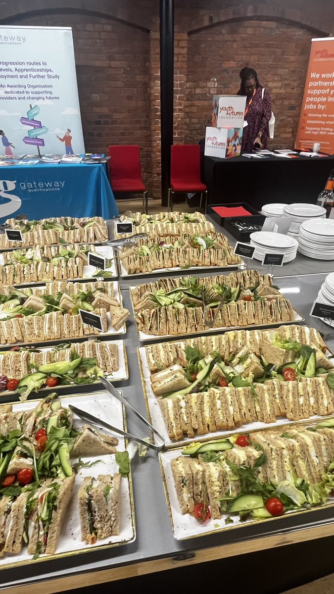 It’s lunch time at the #GYESymposium24 and it’s great to see employers, experts and people who support young people to connect and share their knowledge with each other. The energy today is inspiring.