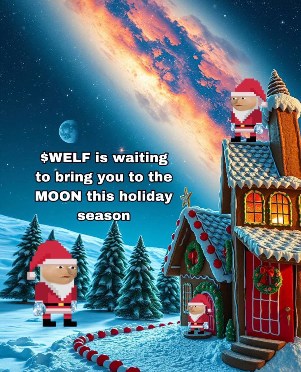 merccuu's tweet photo. @cryptolyxe $WELF to the moon for Christmas

grab your bag 🎅🏼 https://t.co/xtOdFwQDdx