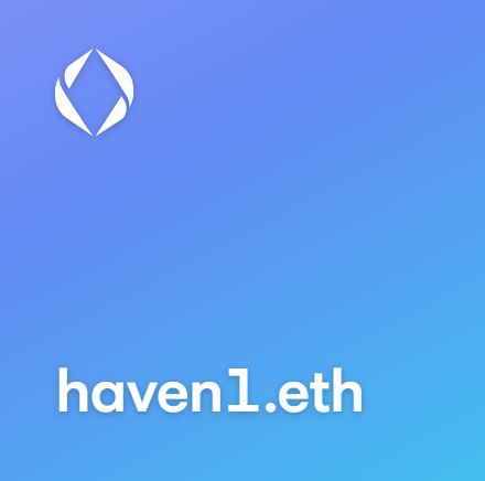 Hi <a href="/Haven1official/">Haven1 🧑‍🚀</a> , your mission as the safest EVM-compatible Layer1 deserves the perfect Web3 identity: haven1.eth 🌐. 

Secure this ENS domain to align your brand with trust, security, and innovation.

Let’s connect and make it yours! 💎🔒 #ENS #Web3 #Haven1Up