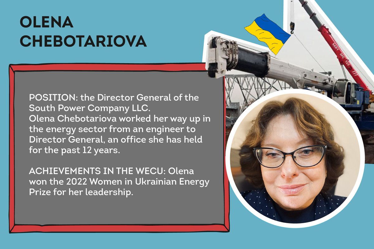 ua_boell's tweet photo. Together with our partners NGO Women’s Energy Club of Ukraine we are happy and proud to share the story of Olena Chebotariova who are defeating the stereotypes in profession and making better Ukrainian energy sector - https://t.co/6nVBda2oLN https://t.co/XrHqfxyTLJ