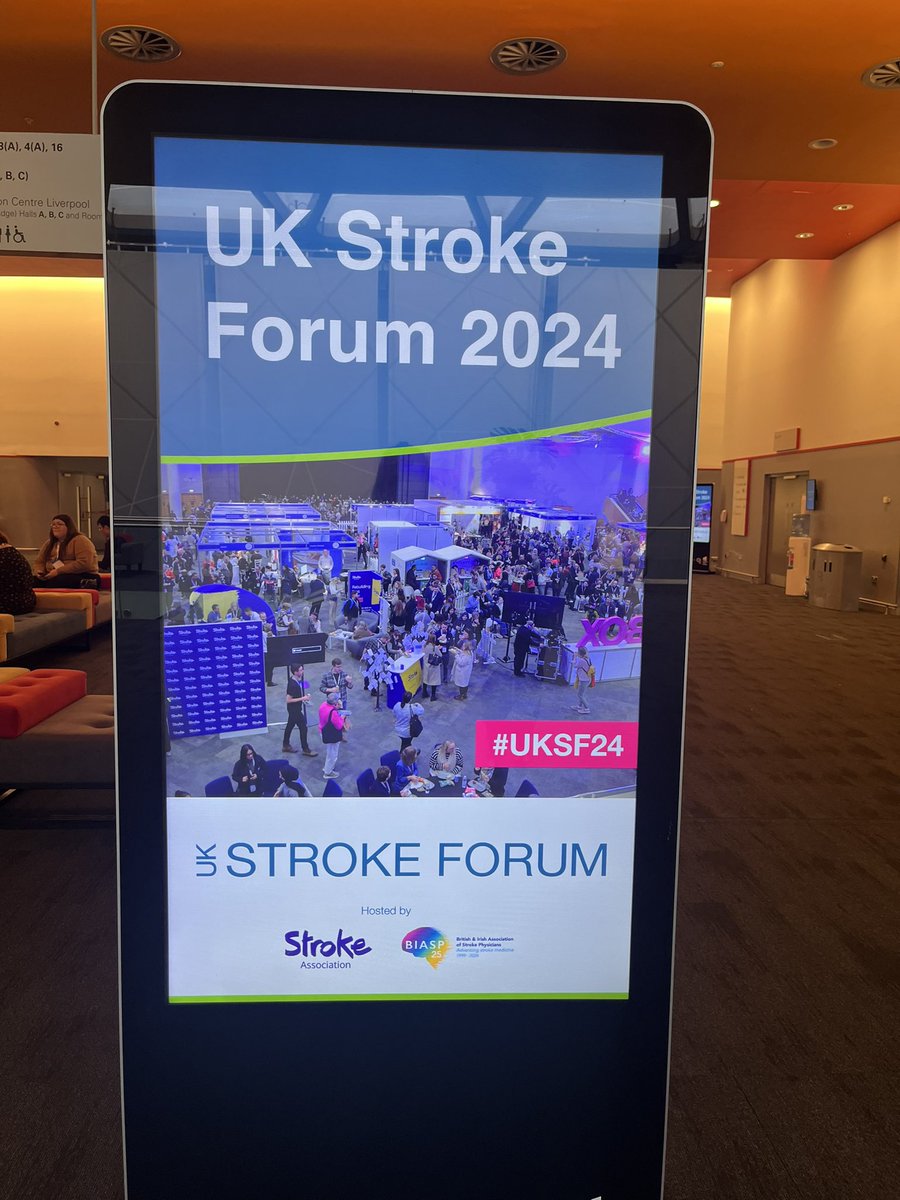 So happy to be back in Liverpool for <a href="/UKStrokeForum/">UK Stroke Forum</a> 
#uksf24
