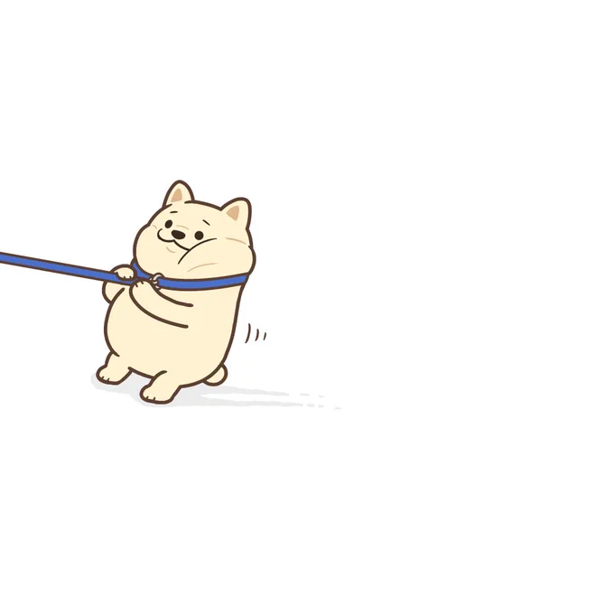 絶対に散歩に行きたくない犬