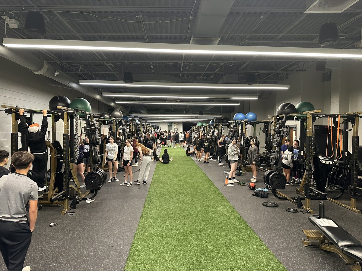 First morning practice of the season. Great turnout. Excited for the season. We have a lot of Big Cats getting strong.