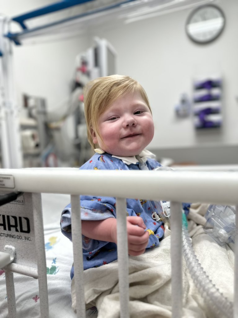 MomtoEandP's tweet photo. It was a very early and cold morning. Poppy just got taken back for her heart cath. We were just told that if this cath shows that she is a Glenn candidate then they’d want to do the surgery this month more than likely. Please pray for her this morning ♥️ https://t.co/PbLMItE7ZD