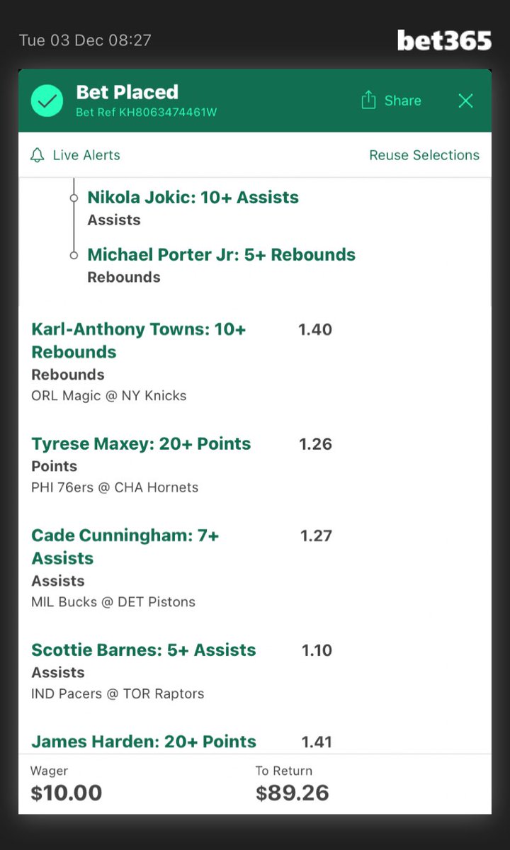 DaddouLocks's tweet photo. Parlay of the day 🏀🧪 https://t.co/2TjK2iRxMs