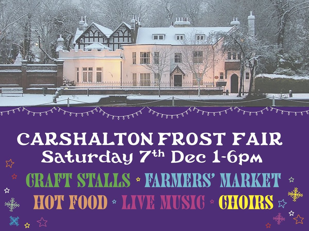 Carshalton Frost Fair @ecolocal1 #christmas tinyurl.com/ycy97bj7