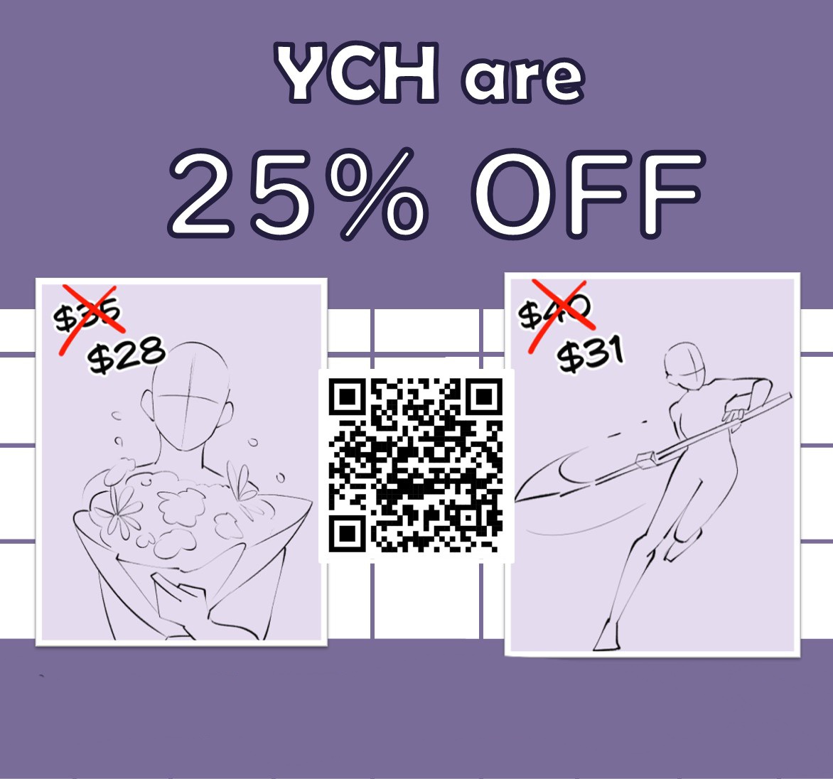 Ranger0841's tweet image. 🌱 Commissions Open 🌱 Price update!
YCH ARE 25% OFF:
ych-ranger084.carrd.co
#commissionsopen #commissionart #YCHCommision
