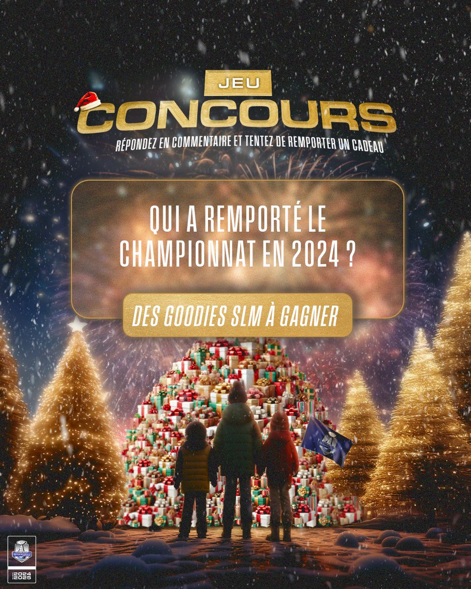 LigueMagnus's tweet photo. 🎁 𝐉𝐄𝐔-𝐂𝐎𝐍𝐂𝐎𝐔𝐑𝐒 🎁

Comme chaque mercredi de décembre, tentez de gagner un cadeau sur nos réseaux 🎅

Cadeau du jour : un lot de goodies SLM 🎟️

Tirage au sort parmi les bonnes réponses le mardi 17 décembre 🍀 #SLMHockey https://t.co/Z2iEmv66VN