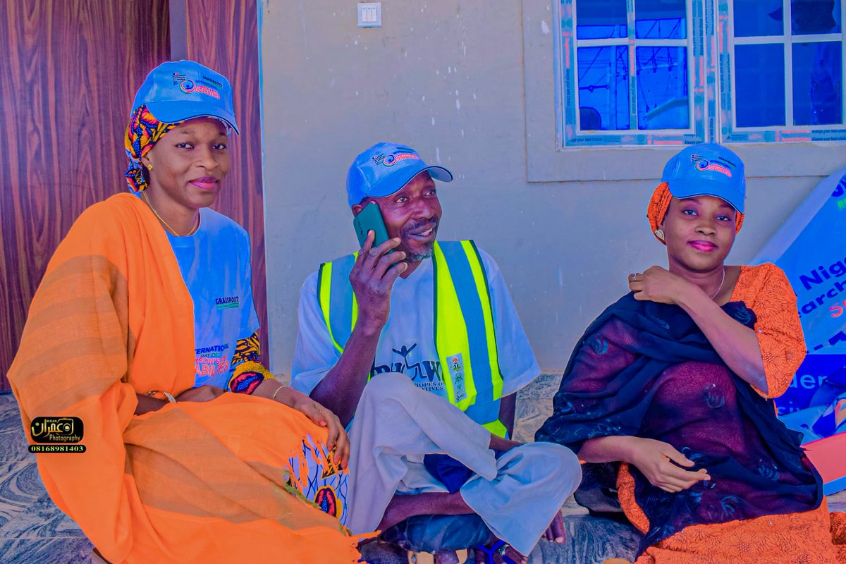 Grassroots Researchers Nigeria (@gra_nigeria) on Twitter photo Katsina 📷
GRA, alongside <a href="/QueenDija/">Dija queen</a>, marked the International Day for PWD with a radio campaign in Katsina! We emphasized the importance of inclusivity for all, especially people with disabilities.
Our gratitude to <a href="/FranceInNigeria/">Ambassade de France au Nigéria</a> for the support.
#InclusionForAll
#IDPD2024 Katsina 📷
GRA, alongside <a href="/QueenDija/">Dija queen</a>, marked the International Day for PWD with a radio campaign in Katsina! We emphasized the importance of inclusivity for all, especially people with disabilities.
Our gratitude to <a href="/FranceInNigeria/">Ambassade de France au Nigéria</a> for the support.
#InclusionForAll
#IDPD2024