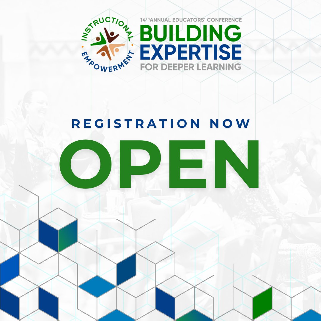 🙌 Registration is NOW OPEN for the Building Expertise Educators’ Conference. With game-changing keynotes, empowering sessions, &amp; research-proven strategies to improve student outcomes, this is one event you won’t want to miss! 👉Register today: hubs.la/Q02-78Wp0