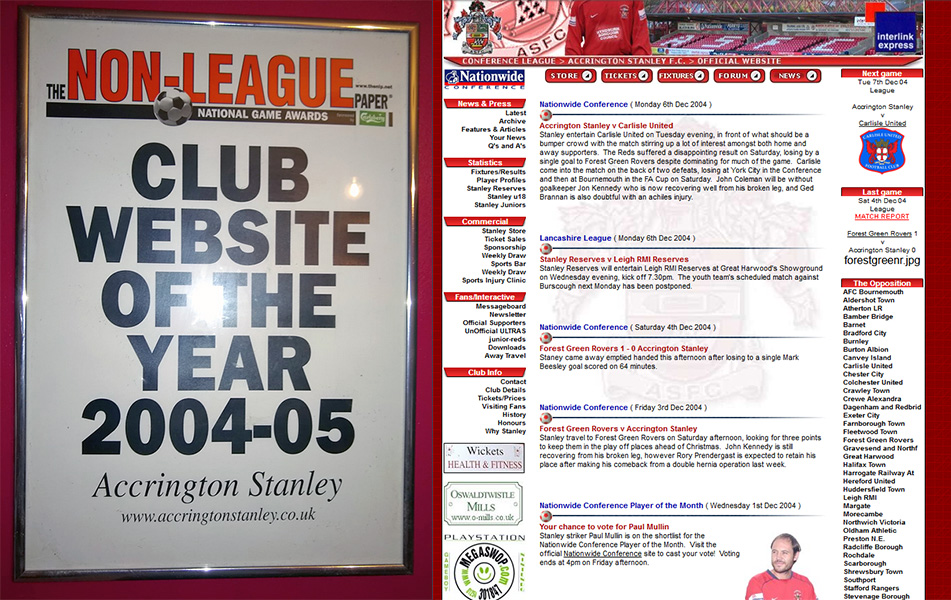 KIPAX Photography (@kipax_dot_com) on Twitter photo The <a href="/NonLeaguePaper/">The Non-League Paper</a> awarded me this 20 years ago and it's still on my office wall. Thanks Guys :) <a href="/ASFCofficial/">Accrington Stanley</a> The <a href="/NonLeaguePaper/">The Non-League Paper</a> awarded me this 20 years ago and it's still on my office wall. Thanks Guys :) <a href="/ASFCofficial/">Accrington Stanley</a>