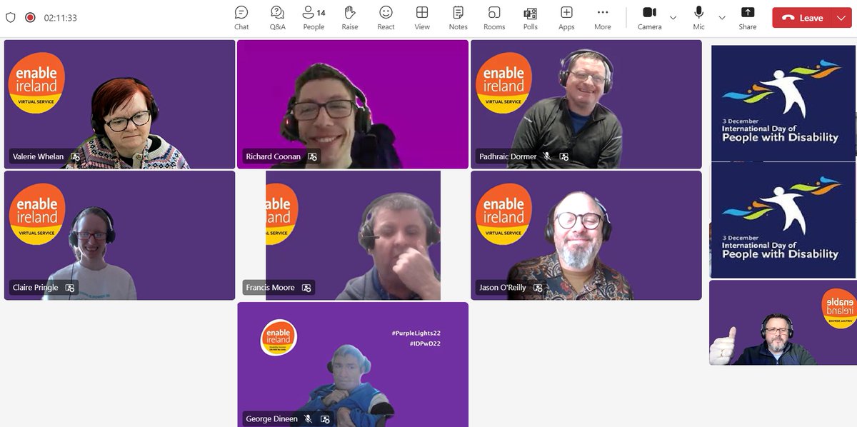 Enable Ireland Virtual Service (@enableservice) on Twitter photo 🌍🎉 Our Virtual Service Support Team hosted a national event today to celebrate #IDPWD2024
The theme: Amplifying the Leadership of Persons with Disabilities for an Inclusive and Sustainable Future. 💪♿️
Attendees joined from Kerry, Cork, Limerick, and Dublin! 💻
<a href="/EnableIreland/">Enable Ireland</a> 🌍🎉 Our Virtual Service Support Team hosted a national event today to celebrate #IDPWD2024
The theme: Amplifying the Leadership of Persons with Disabilities for an Inclusive and Sustainable Future. 💪♿️
Attendees joined from Kerry, Cork, Limerick, and Dublin! 💻
<a href="/EnableIreland/">Enable Ireland</a>