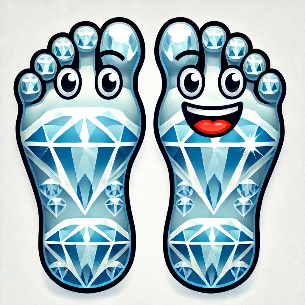 The ticker is $PST
Diamond hands.... Ehh FEET
and yes Sonic $S fam loves feet too 😉
