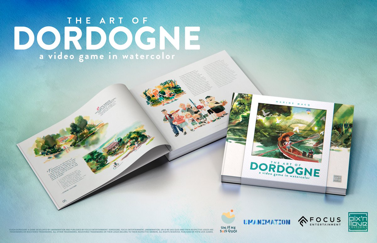 pixnlove_games's tweet photo. 🎅 ADVENT CALENDAR 🎅 

Try to win a copy of Dordogne's making-of artbook! 📕 

 ➡️ RT + Like
 ➡️ Follow @Pixnlove_games

 👉 Draw on Wednesday! https://t.co/lvLpy4qzE7
