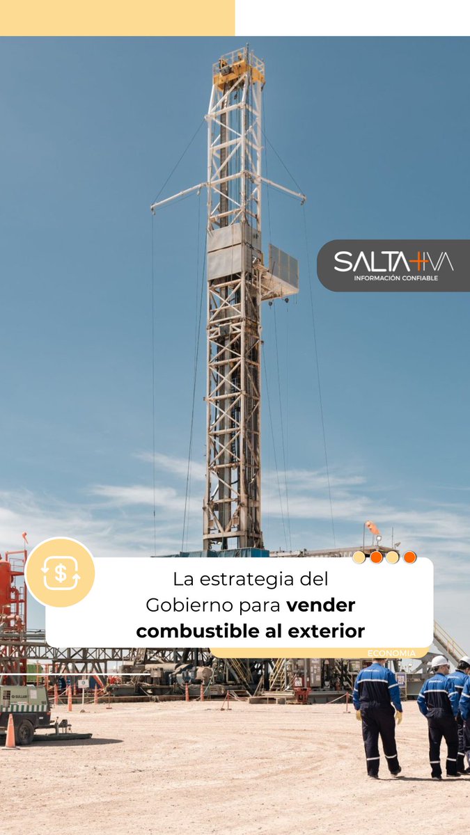 SaltaIva's tweet photo. ⛽️Combustibles

👉El Gobierno busca privatizar el gasoducto clave que une Vaca Muerta y que permite vender el combustible a Brasil.

ingresa a tu página y enterate de todo
👇
https://t.co/9dRlT6mM7d

#Economía #VacaMuerta #Combustibles #Exportación https://t.co/t34zUT1vNY