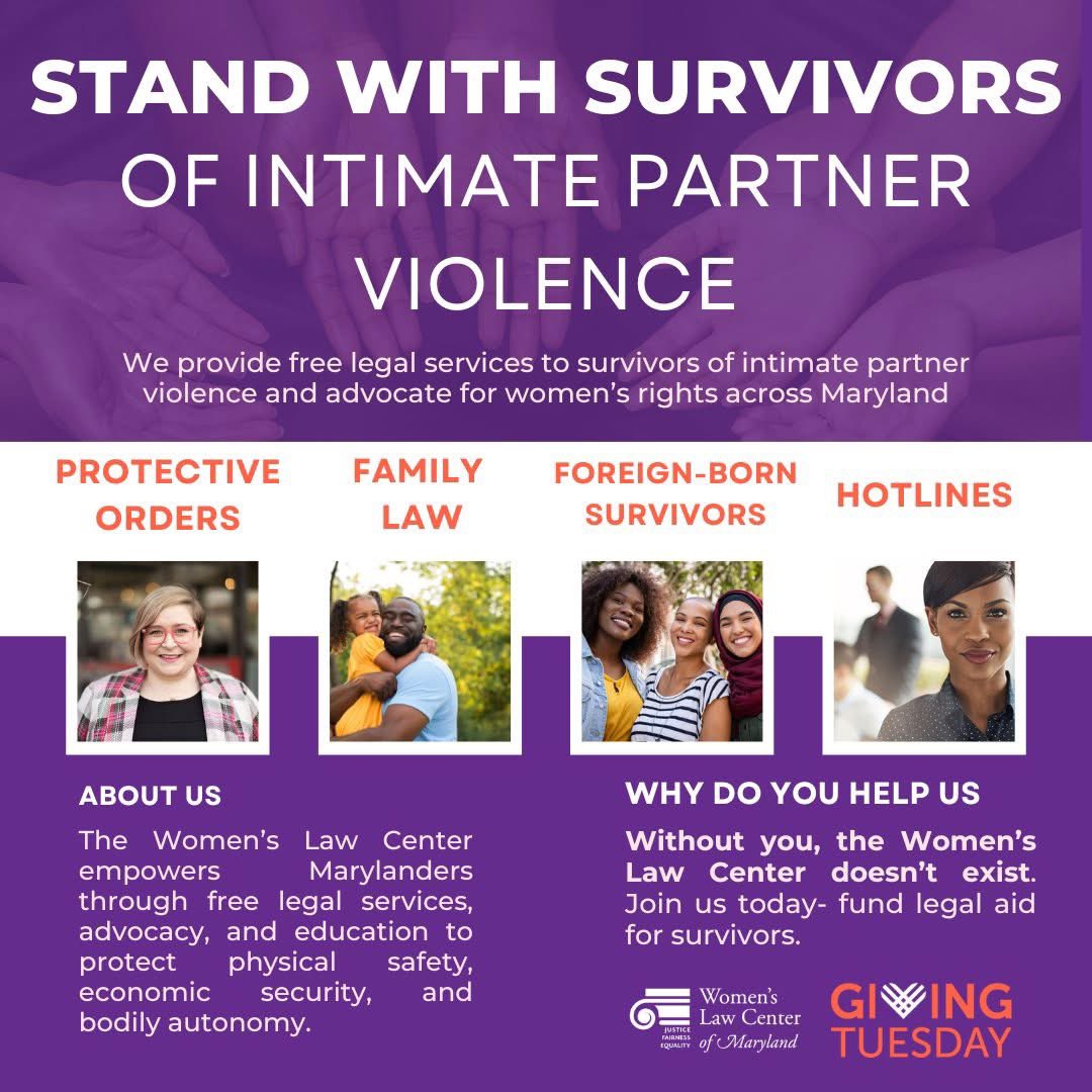 Did you know? Access to affordable legal services often determines whether a person even files a protective order—and whether it’s granted. #givingtuesday 
🌟 Together, we can keep the light of justice shining.
💛 Donate now and make an impact: bit.ly/3BLfX8Y