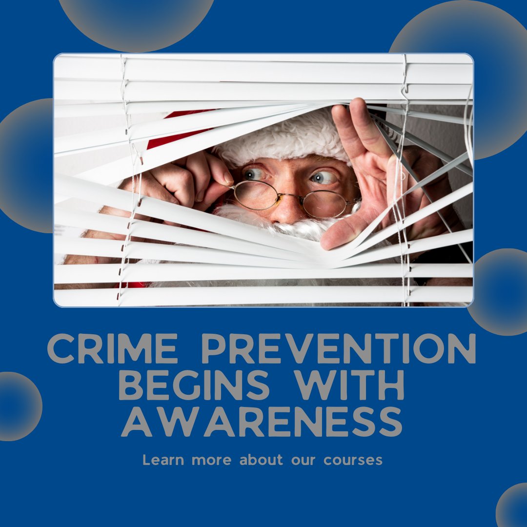 🎄 Did you know? Crime prevention begins with awareness. This Christmas, learn the fundamentals of creating safer communities with our 'Introduction to Crime Prevention' course. Find out more today: loom.ly/hOeeBIE 🎁
