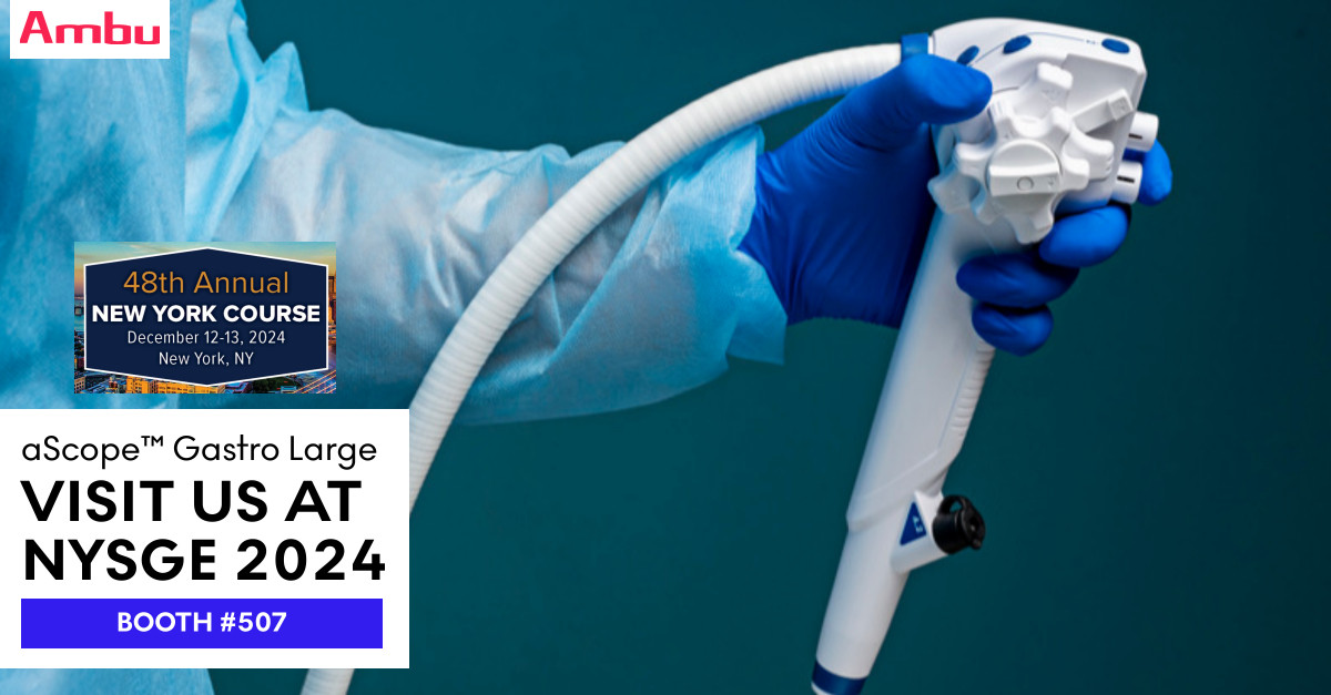 AmbuUSA's tweet image. It's almost time for the 2024 NY Society for Gastroenterology and Endoscopy Annual Meeting, Dec. 12th and 13th! Be sure to schedule a stop at Booth #507 to find out how to unlock EGD efficiency with the world's first single-use gastroscope portfolio. See you at the show!

#NYSGE