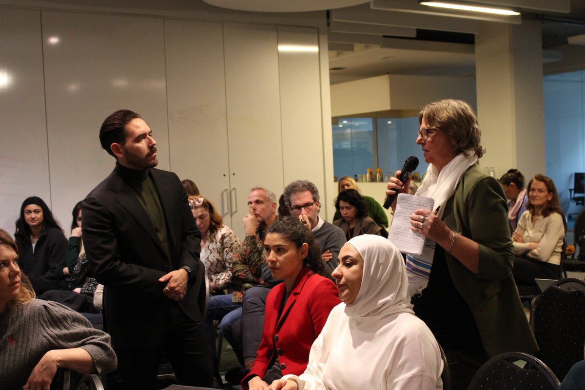 NAP1325's tweet photo. A spirit of determination filled the room yesterday morning. The #NAP1325 Signatories concluded: We need each other more than ever. Despite upcoming budget cuts affecting the WPS instrument, we stand strong as a community, committed to #GenderEquality. 💪 @Defensie  @TearFundNL https://t.co/BR5ZYBtFZM