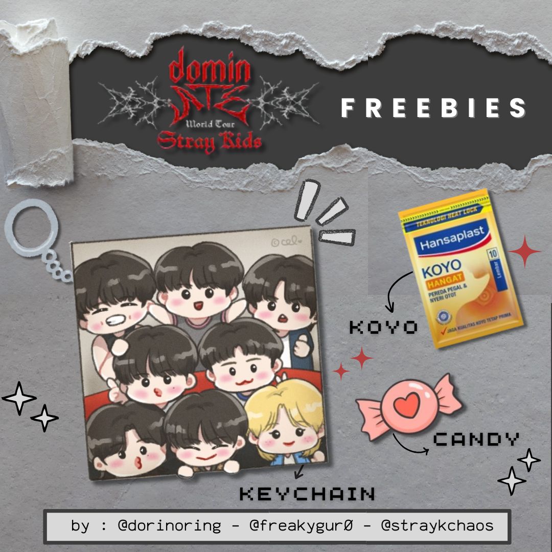 titisandemonn's tweet photo. ✵ 𝐒𝐓𝐑𝐀𝐘 𝐊𝐈𝐃𝐒 𝐃𝐎𝐌𝐈𝐍𝐀𝐓𝐄 𝐢𝐧 𝐉𝐀𝐊𝐀𝐑𝐓𝐀 freebies by @dorinoring @straykchaos @freakygurl0 ✵

✨️ How to claim :
- Like &amp; RT this post
- Say “hi” to us!

for more info at the pic 2 ‼️

hope you like it and see ya at Indonesia Arena, Stay!❤️‍🔥🖤 https://t.co/5d982ALpQs