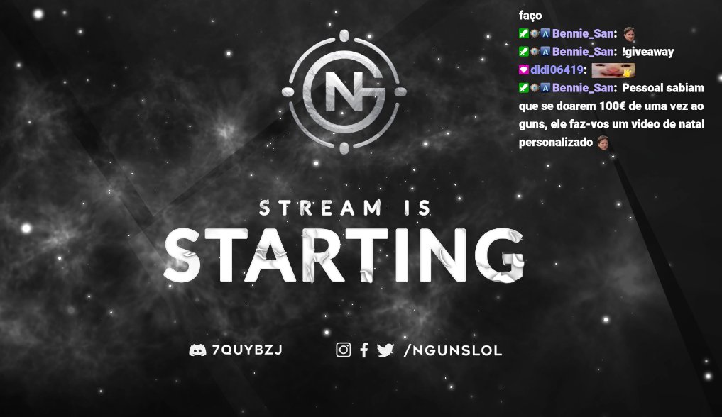 Stream on!
twitch.tv/NgunsL0L