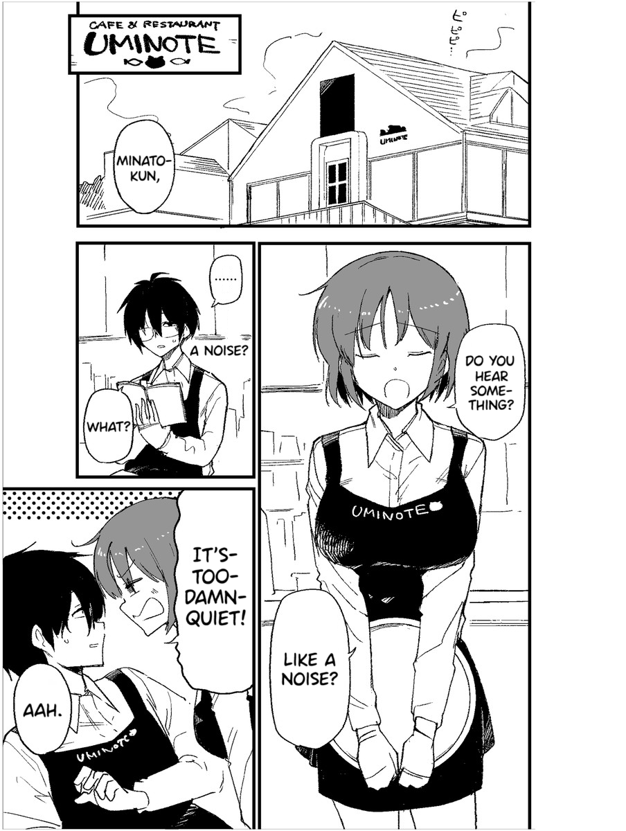 English Version! [She wants more customers, he doesn't.] (1/2) 