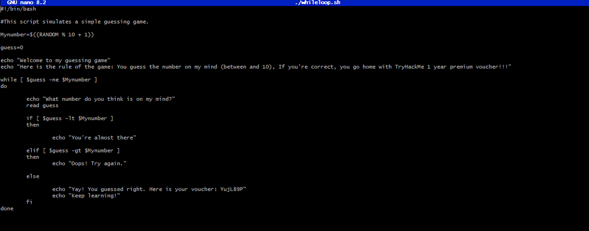 Ade_leyee's tweet image. @jay_hunts @segoslavia @akintunero @OnijeC 
Day 63 &amp;amp; 64
#100DaysOfCybersecurity 
Day 5
#30DaysOfBashScripting 
I learned about for and while loops and completed some tasks related to them. Below are some of my scripts.
