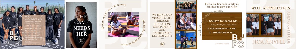 This #GivingTuesday, BWPC requests your help in building a brighter future for women and girls in soccer.

Be an active part of our vision through donation to the collective.

thebwpc.org/donate

#TheGameNeedsHer #ElevateHer #Womenssport