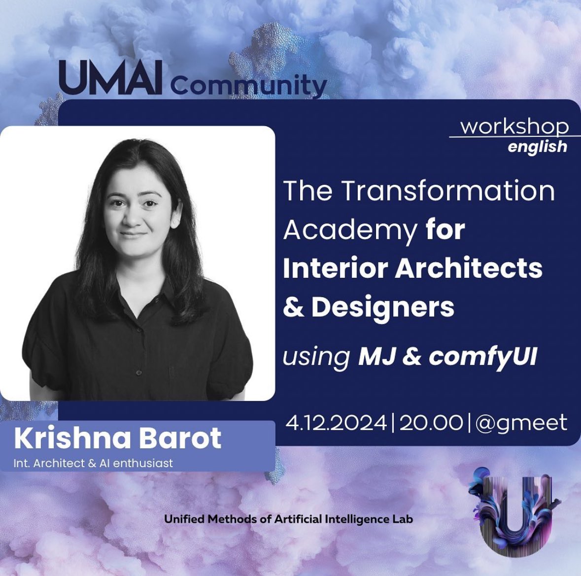 umaidotlab's tweet photo. Free Workshop Alert ! 

Architects and designers 📢

If you’re interested in AI, this workshop is for you.
Tomorrow we will share the live session link.
#architecture #architects #design #designers #AI #transformation https://t.co/BWF5toR2RA