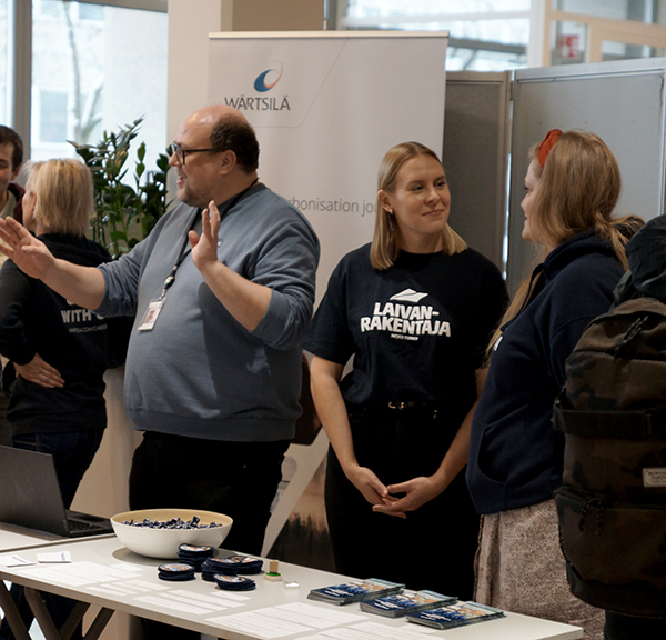 utucomp's tweet image. Nice to meet our VST project partners in Students' Job Seeking Day at University of Turku.

#vst #utucomp #cadmatic #meyerturku #wartsila #rekryturku