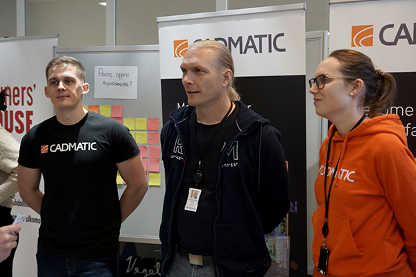 Nice to meet our VST project partners in Students' Job Seeking Day at University of Turku.

#vst #utucomp #cadmatic #meyerturku #wartsila #rekryturku
