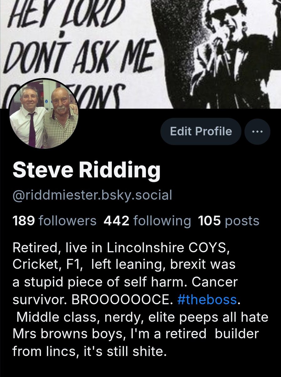 The Riddmeister I'M ON BLUESKY tweet media