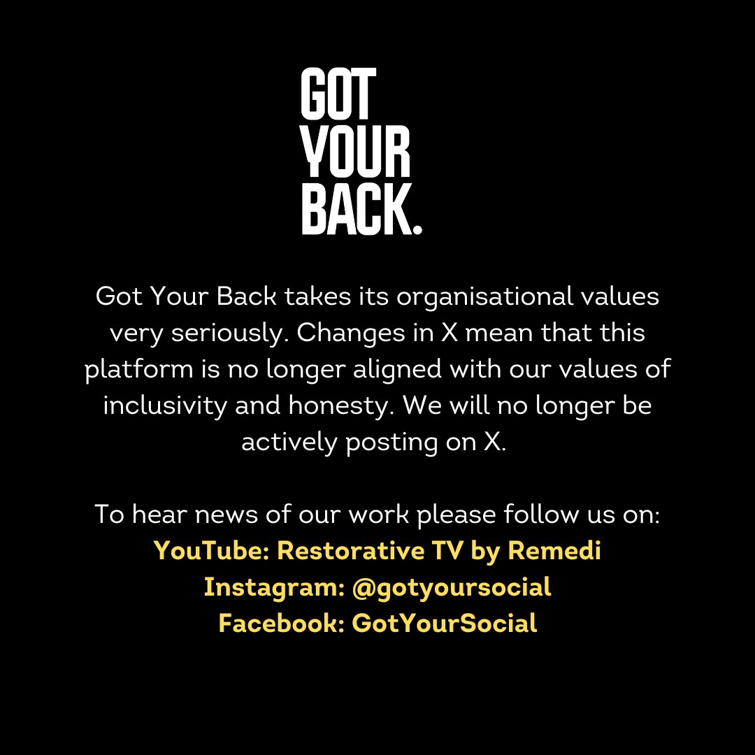 Got Your Back tweet media