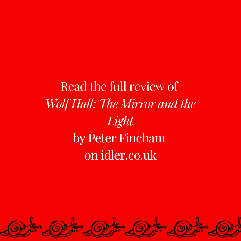Read Peter Fincham's full review of Wolf Hall here --> idler.co.uk/article/tv-rev…