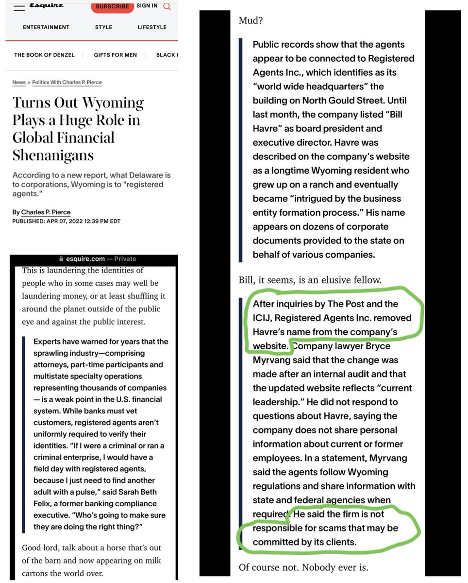 AdamSchaffer15's tweet photo. Commie writes article bashing two independents for using same loophole 🚲 creeps often do.
A real journalist would ask why this progressive (x2) thinks he can blackball them & why he, a DC pol, tapped an “elusive fellow” as the agent for his FL-registered biz. #GetToKnowYourANC https://t.co/4K4M6b9srh