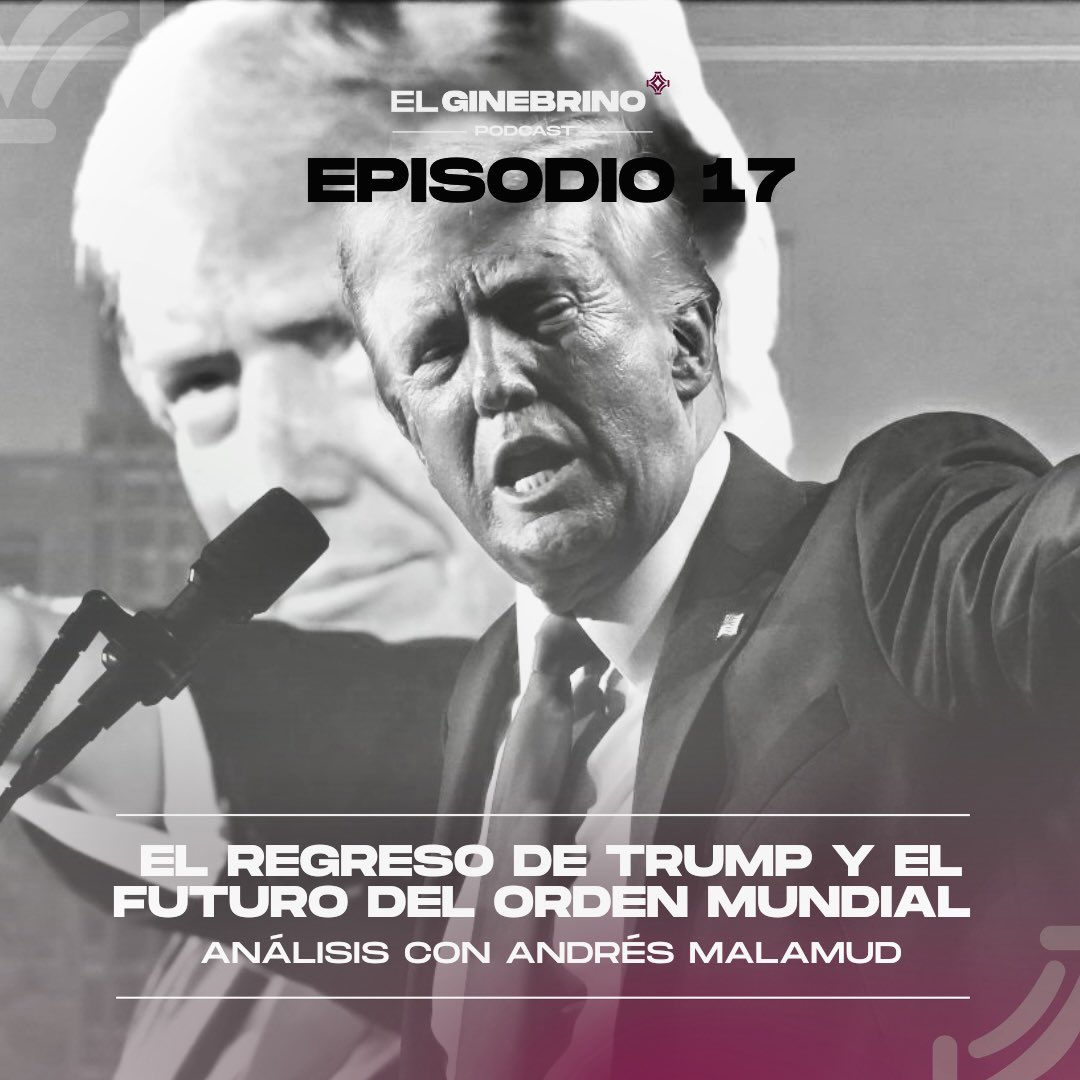 bruno_ane's tweet photo. 🎙️ Nuevo episodio de El Ginebrino #podcast! 

🌎 Charlamos con @andresmalamud sobre el segundo acto de #Trump, el impacto global de su regreso y qué podría deparar el futuro.

🎧 Escuchalo ya en Spotify
https://t.co/9S4NmY1MjF https://t.co/MNxPj4BN6H