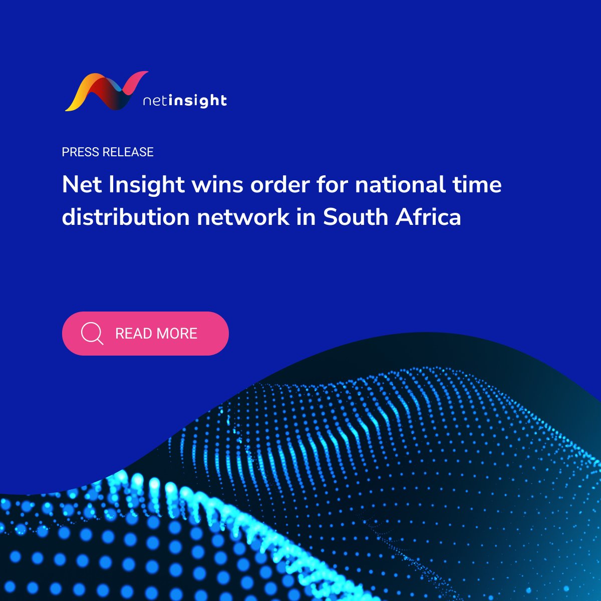 NetInsight's tweet image. 🌍 Exciting news from Net Insight! We&apos;ve won our first Zyntai order in South Africa 🎉. Partnering with GDS Technologies and Synch Industries.
Read more: eu1.hubs.ly/H0f755b0
#NetInsight #Innovation #TimeSynchronization
