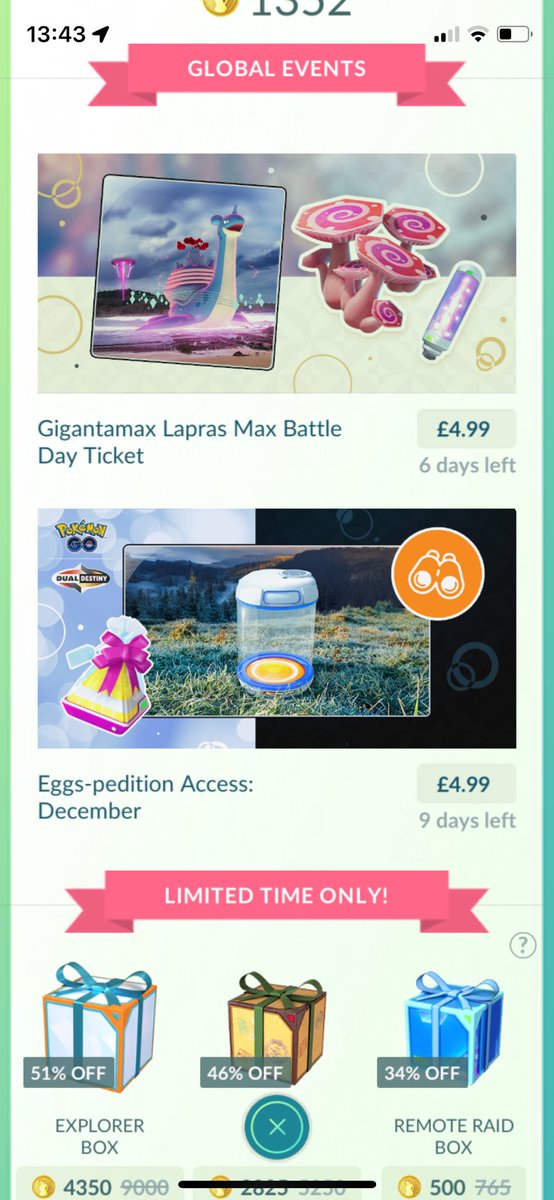 BossDokins's tweet photo. A new season means Niantic about to push loads of tickets out

Your regular reminder to ensure you’ve turned off the ability for people to give them money in your name,  in case you’ve got anyone in your list that would do that.

And ofc, be sure you do not give them any yourself https://t.co/ei635yY8L7