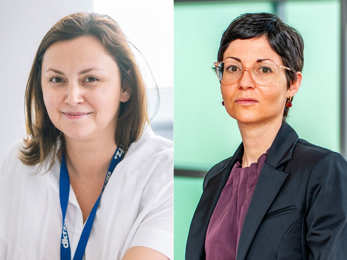 DKFZ (@dkfz) on Twitter photo Doppelter ERC-Erfolg für DKFZ-Forscherinnen: Ana Banito (<a href="/KiTZ_HD/">Hopp-Kindertumorzentrum Heidelberg (KiTZ)</a> / DKFZ) und Aurélie Ernst (DKFZ) erhalten Consolidator Grant des Europäischen Forschungsrats (ERC). Herzlichen Glückwunsch! 👏
#ERCCoG <a href="/ERC_Research/">European Research Council (ERC)</a>
➡️ t1p.de/1ql77 Doppelter ERC-Erfolg für DKFZ-Forscherinnen: Ana Banito (<a href="/KiTZ_HD/">Hopp-Kindertumorzentrum Heidelberg (KiTZ)</a> / DKFZ) und Aurélie Ernst (DKFZ) erhalten Consolidator Grant des Europäischen Forschungsrats (ERC). Herzlichen Glückwunsch! 👏
#ERCCoG <a href="/ERC_Research/">European Research Council (ERC)</a>
➡️ t1p.de/1ql77