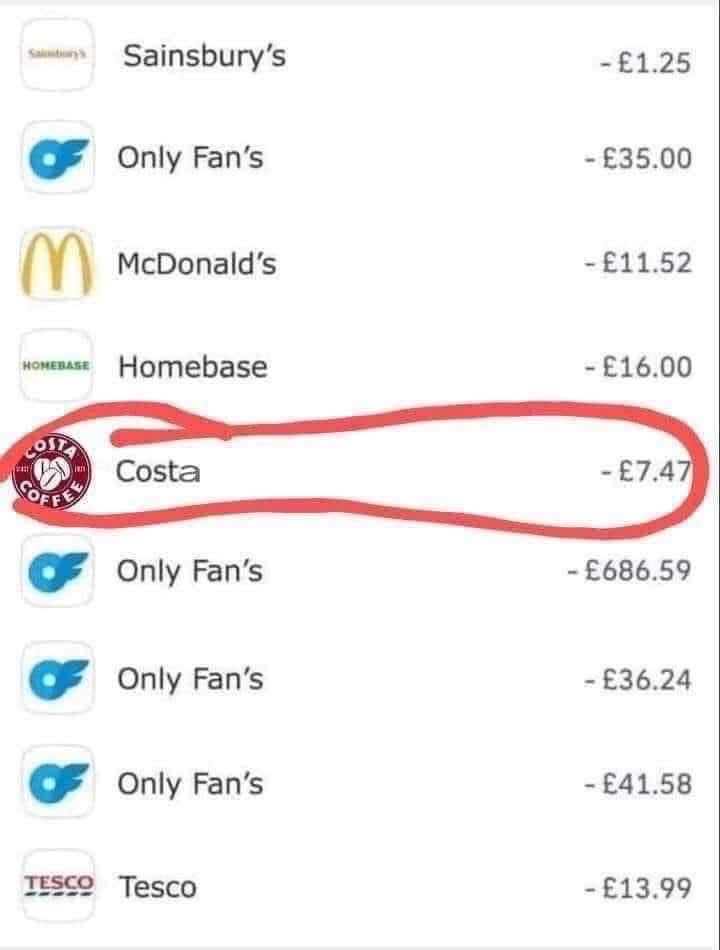 Tell ya what I can’t believe the price of a coffee these days ya know!! £7.47!! 🤯