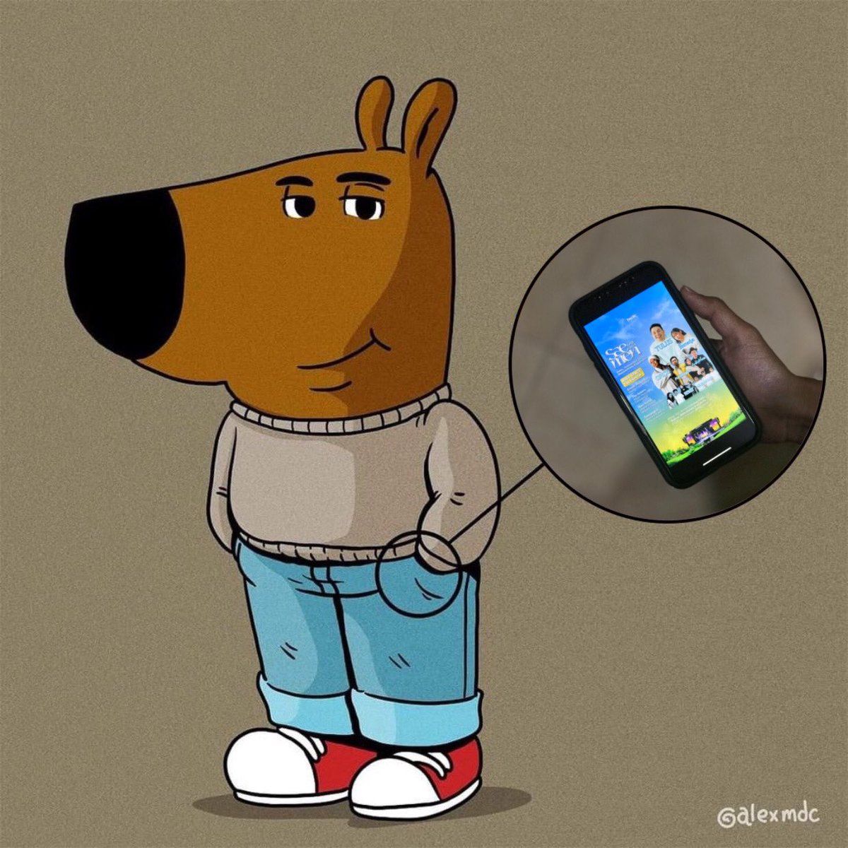 chill karena udah punya tiket saemen fest 🤙🏼