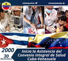 El desarrollo del internacionalismo ha sido un principio que caracteriza a la salud pública cubana, ha estado presente como pilar indiscutible del prestigio logrado ante el mundo #CubaPorLaVida #CubaCoopera <a href="/cubacooperaven/">Brigada Médica Cubana en Venezuela</a> <a href="/Cubacooperabol2/">Brigada Médica 🇨🇺 Bolívar🇻🇪</a> <a href="/DrYusleivy/">Dr. Yusleivy Martínez</a>
