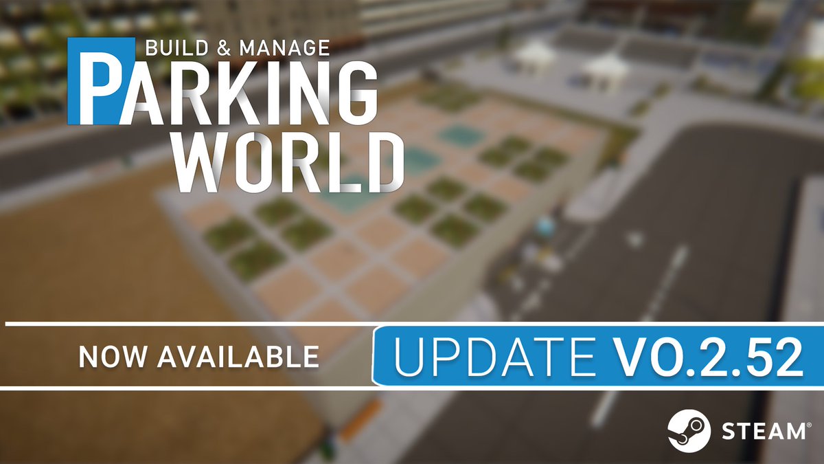 Aerosoft (@aerosoftgmbh) on Twitter photo ๐ Update 0.2.52 for <a href="/parking_world/">Parking World</a> is here! ๐ฎ
This patch brings fixes, improvements, and community requests while prepping for the next big content update!
โจ Highlights:
Overhauled roof & Eco Water Drain models ๐ฟ
"Reset all" option for controls & UI tweaks
Improved ๐ Update 0.2.52 for <a href="/parking_world/">Parking World</a> is here! ๐ฎ
This patch brings fixes, improvements, and community requests while prepping for the next big content update!
โจ Highlights:
Overhauled roof & Eco Water Drain models ๐ฟ
"Reset all" option for controls & UI tweaks
Improved