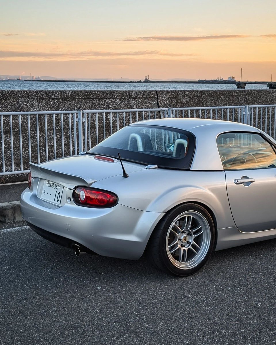 ❤️🩶 <a href="/coloredinlight/">Jackson</a> x <a href="/wing_nc1/">ツバサ</a> #TopMiata #JDM #Mazda #Miata #MX5 #roadster #ncmiata