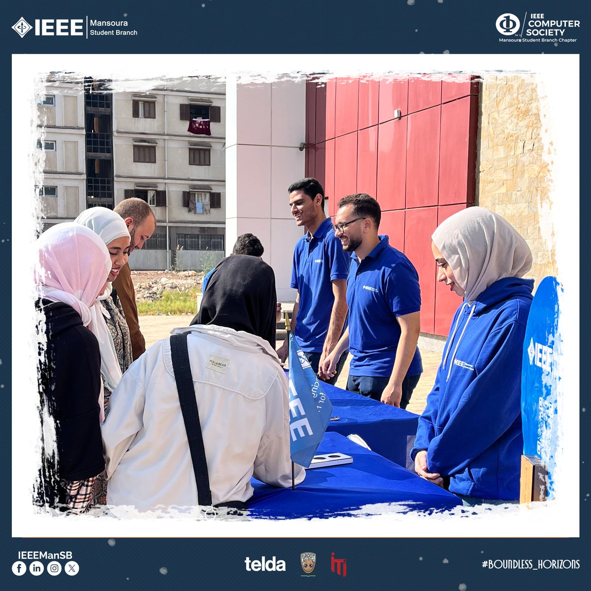 IEEEManSB's tweet image. As the stars fade and the celestial dust settles, our journey at our booth comes to a close.   

#IEEE_ManSB  
#IEEE_ManCSC 
#Boundless_Horizons