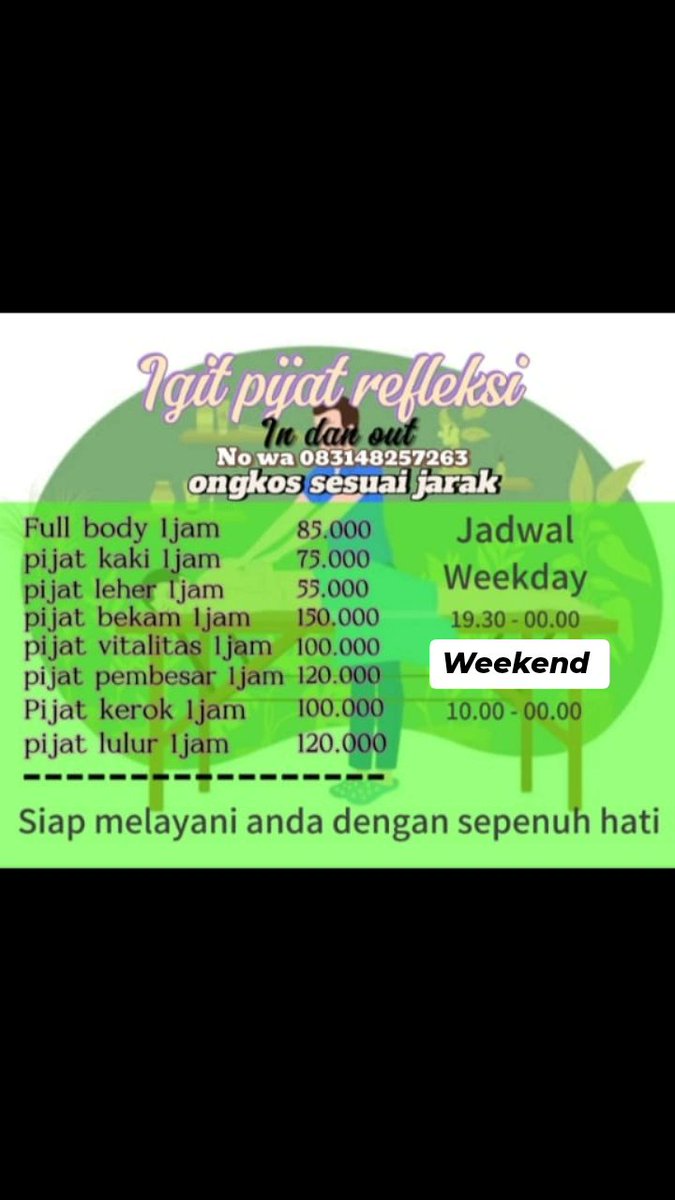 IOfficial150149's tweet photo. Hallo guys apa kabarnya? Semoga sehat ya.
Barangkali ada yang minat nih buat di pijat. Yang badannya pegal". Bisa hubungi saya ya

#PijatKarawang #pijatpurwakata #pijatsubang #pijatcikarang #pijatbekasi #gaykarawang #gaypurwakarta #gaysubang #gaycikarang #gaybekasi https://t.co/sexzWC7K9l