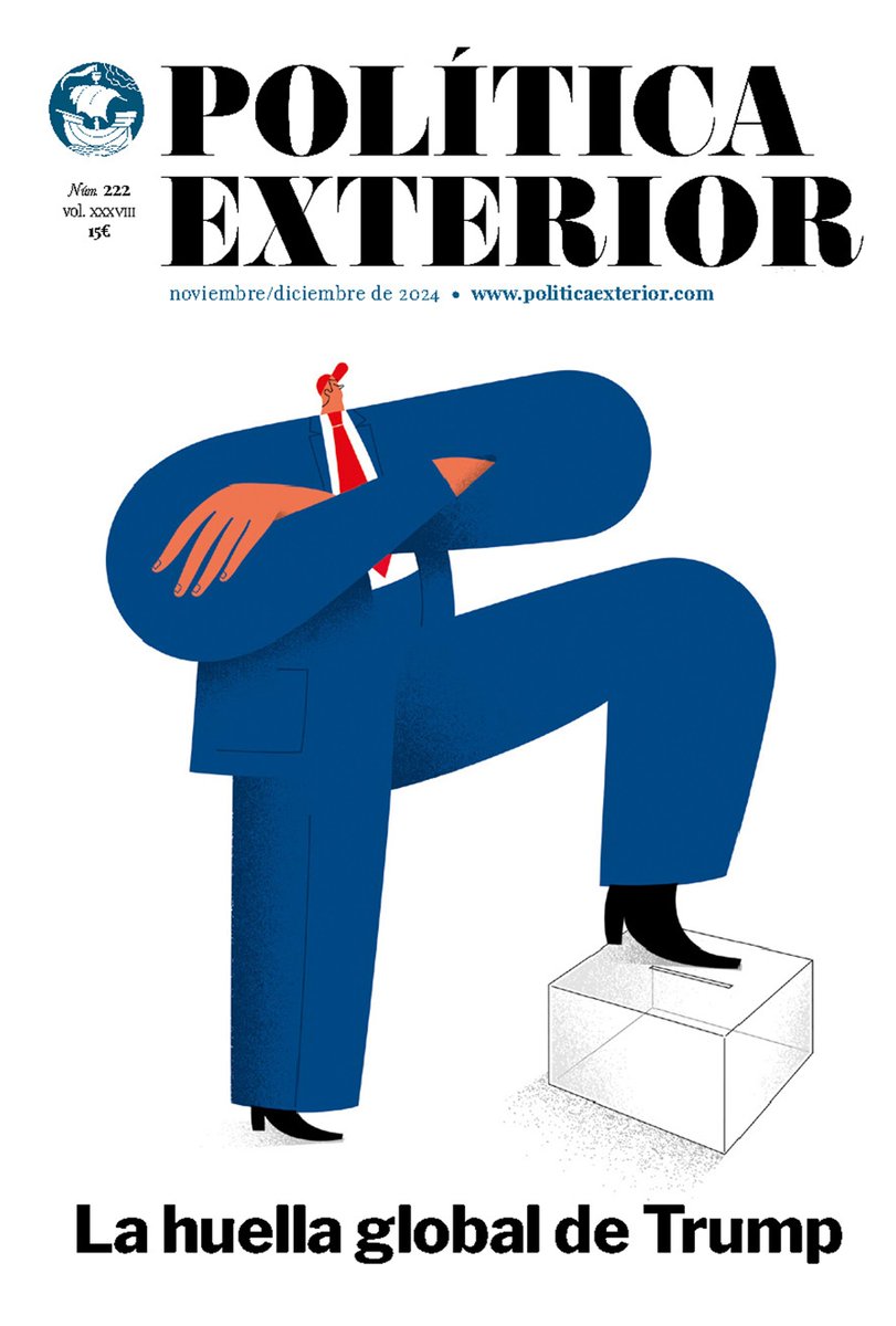PolExt's tweet photo. 🗞️ Ya está aquí la versión digital de #PolExt222: ‘La huella global de Trump’

Oriente Próximo, Ucrania, América Latina o el Indo-Pacífico... La alternativa visión del mundo que engloba MAGA no deja a ninguna región indiferente.

📌https://t.co/aLFByUigcz https://t.co/8qgytBilCh