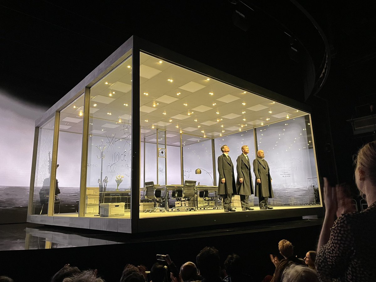 Different cast to first time watching, but quality undiminished and  <a href="/LehmanTrilogy/">TheLehmanTrilogy</a>  remains an extraordinary experience. 

London theatre is world class.